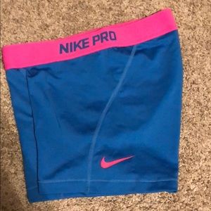 Nike Pro workout shorts